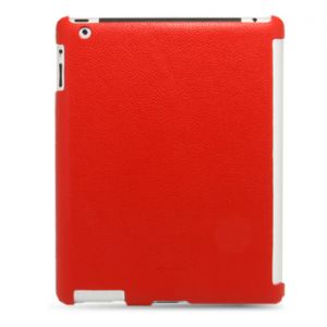  Melkco Leather Snap Cover Red LC for iPad 2 (APIPA2LOLT1RDLC)